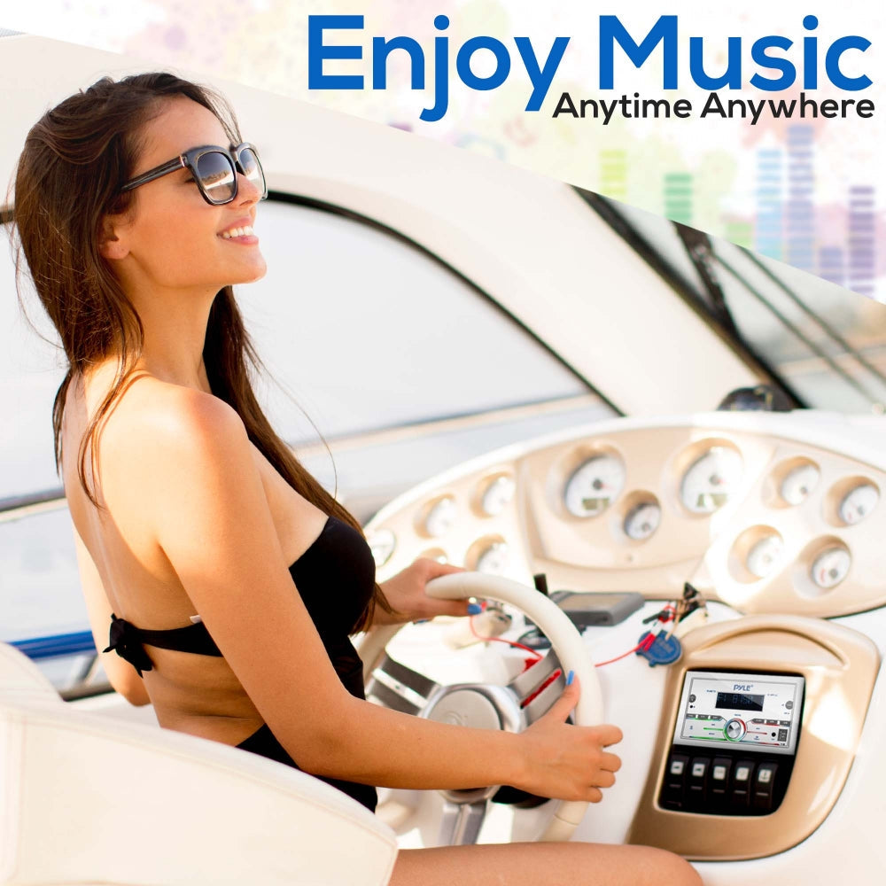 product image number 6 for Pyle Marine Bluetooth Cd/Mp3 Radio Receiver
