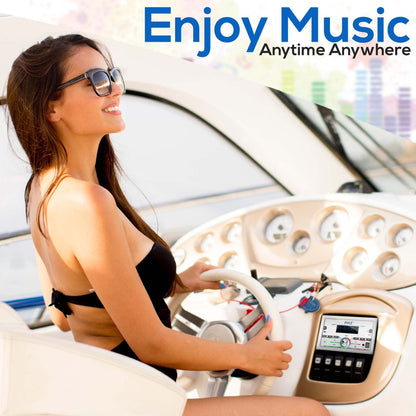 product image number 6 for Pyle Marine Bluetooth Cd/Mp3 Radio Receiver