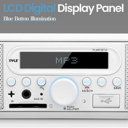 product image number 3 for Pyle Marine Bluetooth Mp3 Radio Receiver