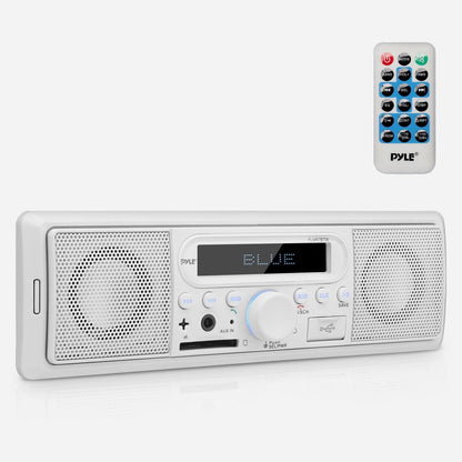 product image number 1 for Pyle Marine Bluetooth Mp3 Radio Receiver