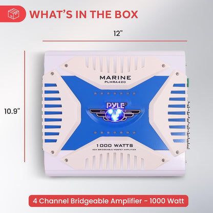 4-Ch. Elite Series Marine Amplifier