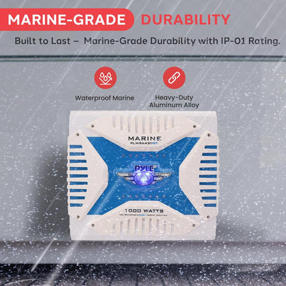 4-Ch. Elite Bluetooth Marine Amplifier