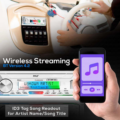 product image number 3 for Pyle Marine Bluetooth Cd/Mp3 Radio Receiver