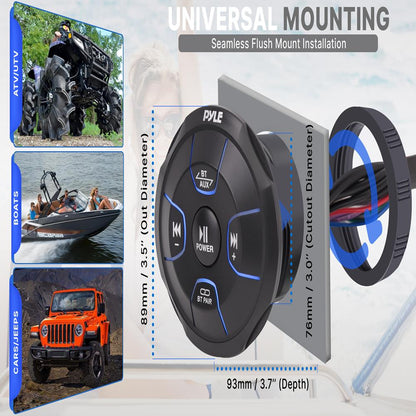 Contrôleur audio sans fil BT amplifié 