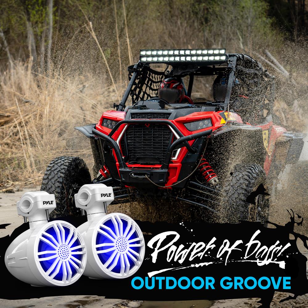 product image number 7 for Pyle Marine Utv Off-Road Bluetooth Speaker