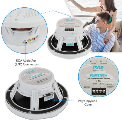 6.5‚Äô‚Äô Bluetooth Marine Speakers