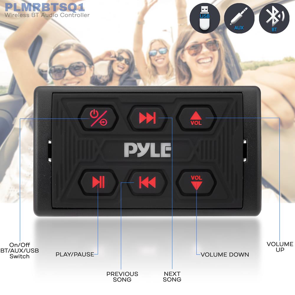 product image number 2 for Pyle Wireless Bt Audio Controller