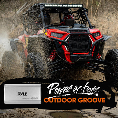 product image number 6 for Pyle 4-Channel Weather-Resistant Audio Amplif