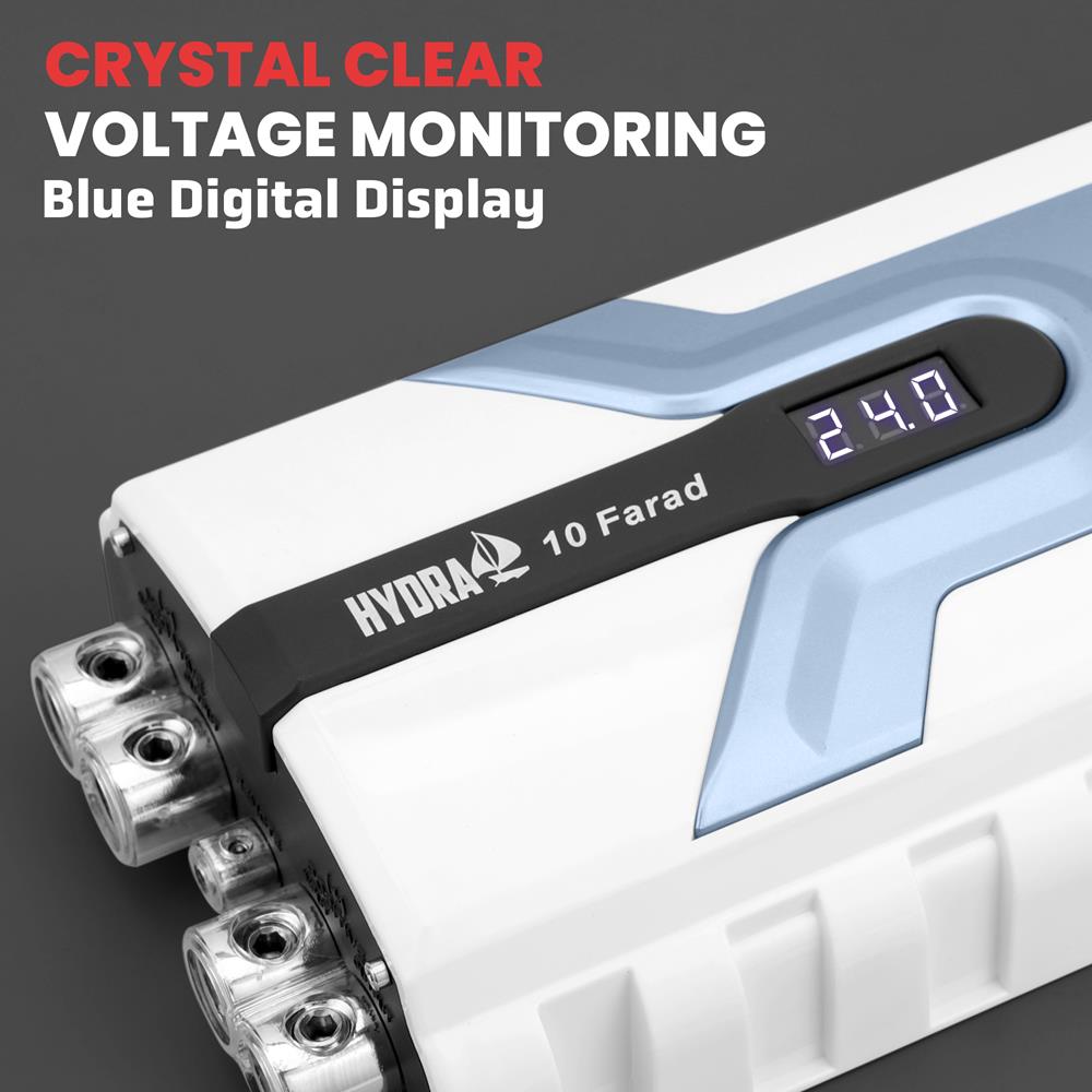 product image number 3 for Pyle 1.0 Farad Digital Power Capacitor