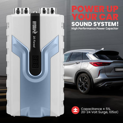 product image number 2 for Pyle 2.0 Farad Digital Power Capacitor