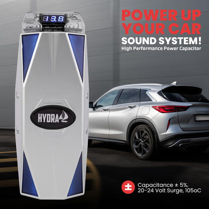 product image number 2 for Pyle 0.3 Farad Digital Power Capacitor