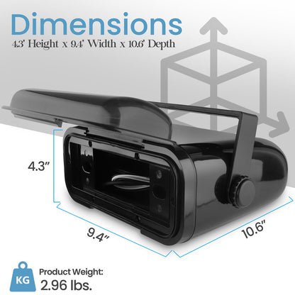 Marine Stereo Radio Shield Cover Housing