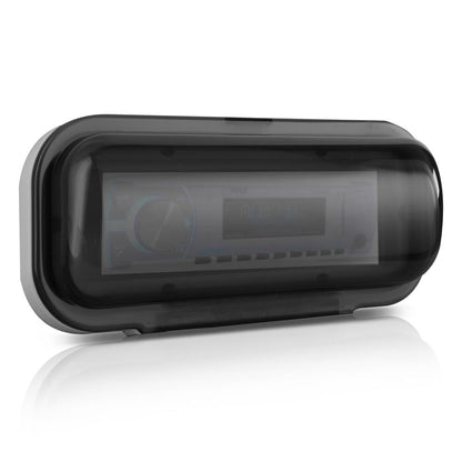 Couvercle de protection pour autoradio marin 