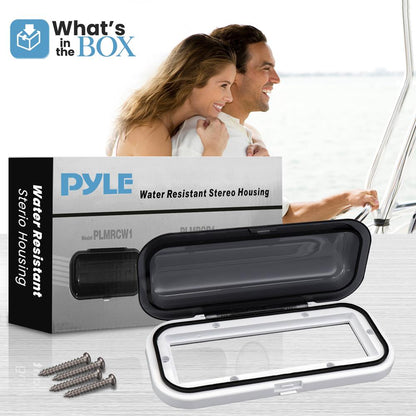 Couvercle de protection pour autoradio marin 