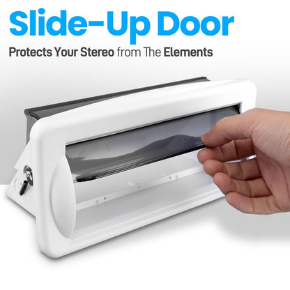 Marine Stereo Radio Shield Cover
