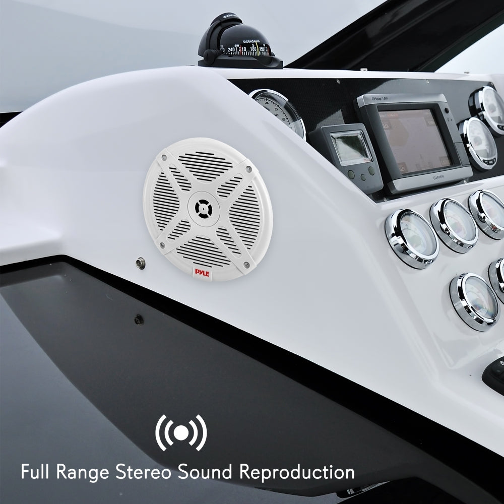 product image number 5 for Pyle 6.5’’ Waterproof Rated Marine Speakers