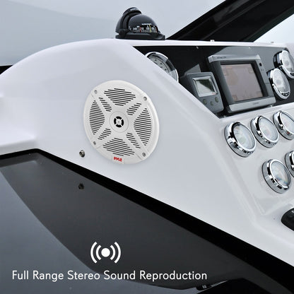 product image number 5 for Pyle 6.5’’ Waterproof Rated Marine Speakers