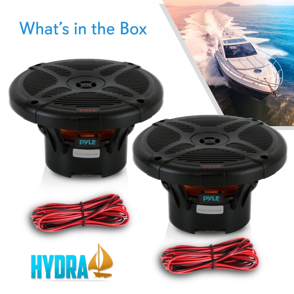product image number 5 for Pyle 6.5’’ Waterproof Rated Marine Speakers