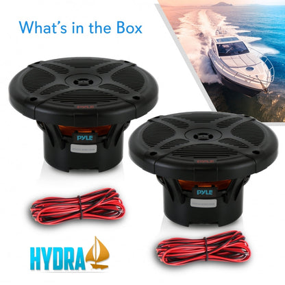 product image number 5 for Pyle 6.5’’ Waterproof Rated Marine Speakers