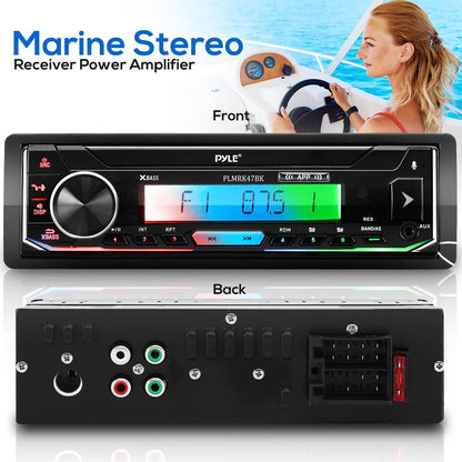 Récepteur radio marine Bluetooth CD/MP3 