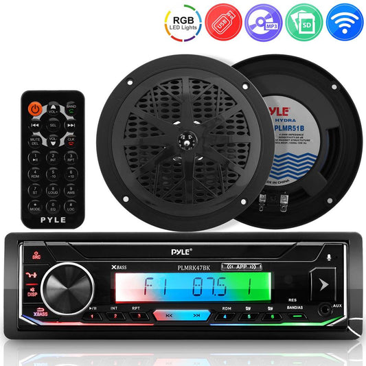 Marine Bluetooth Cd/Mp3 Radio Receiver
