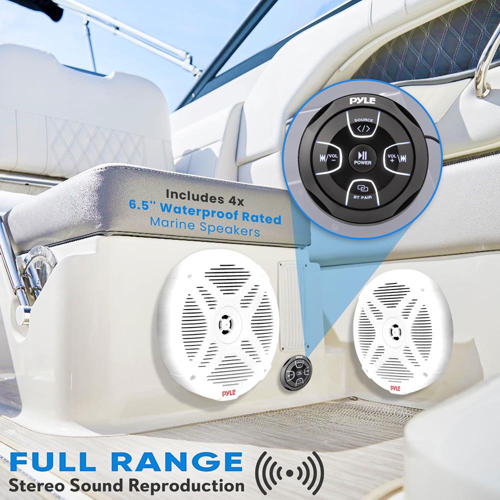 product image number 6 for Pyle Waterproof Rated Off-Road Speakers