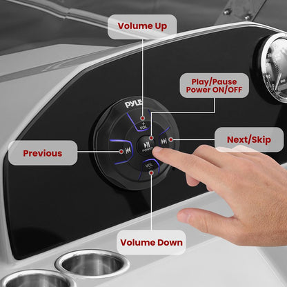 Waterproof Bluetooth Marine Amplifier 600W Weatherproof 2-Channel