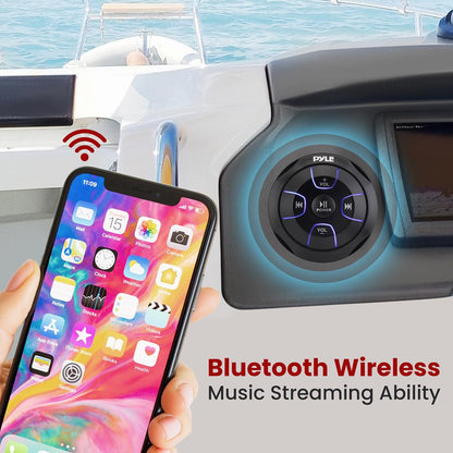 Waterproof Bluetooth Marine Amplifier 600W Weatherproof 2-Channel