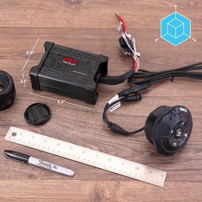 Waterproof Bluetooth Marine Amplifier 600W Weatherproof 2-Channel
