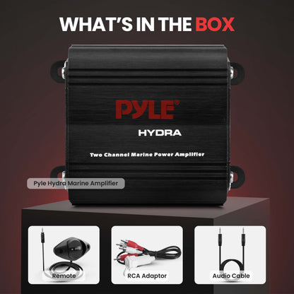 2-Ch. Waterproof Rated Marine Amplifier