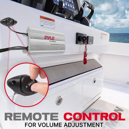 Amplificateur marin étanche à 4 canaux 