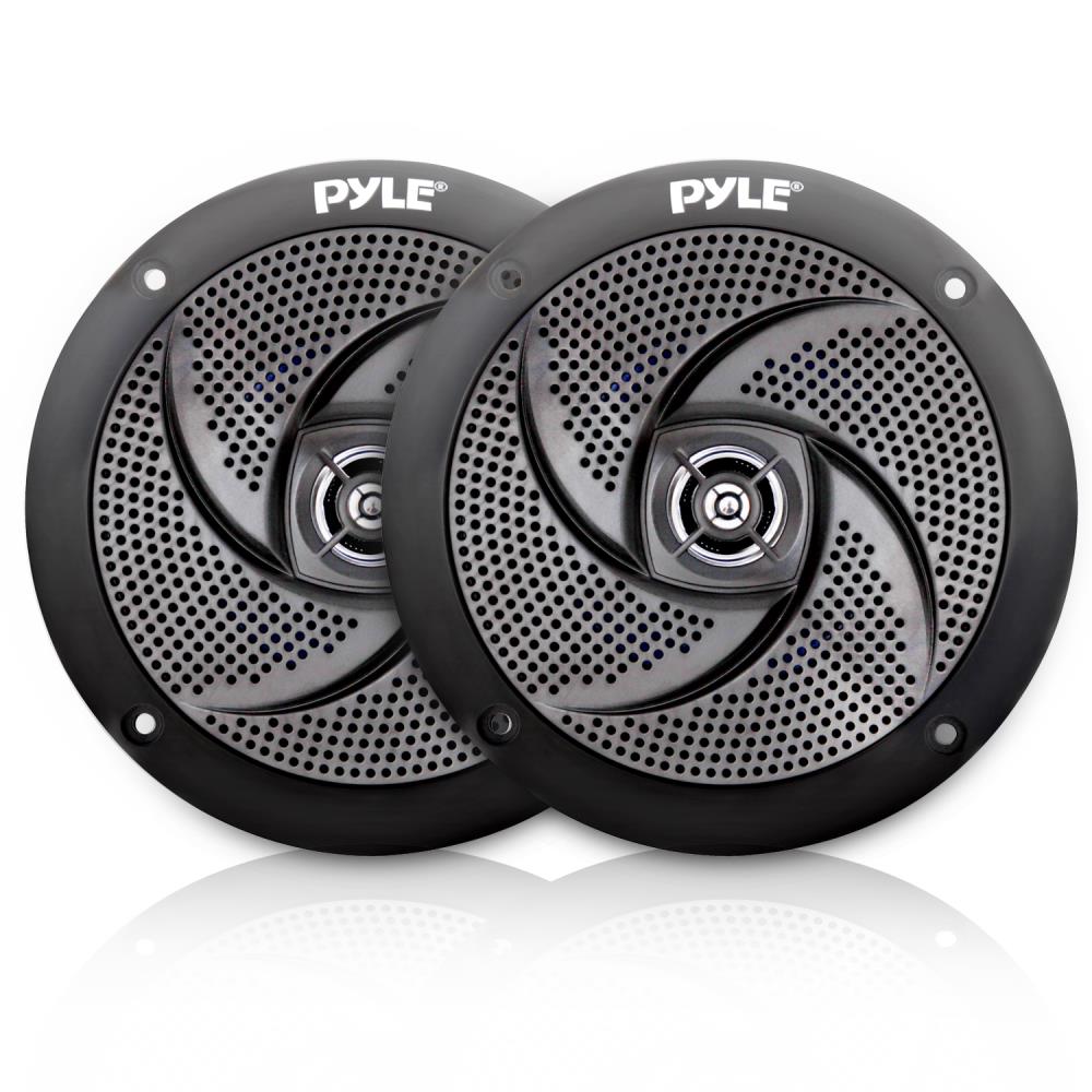 product image number 1 for Pyle 4'' Low-Profile Marine Grade Speakers
