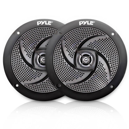 product image number 1 for Pyle 4'' Low-Profile Marine Grade Speakers
