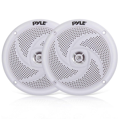 product image number 1 for Pyle 4'' Low-Profile Marine Grade Speakers