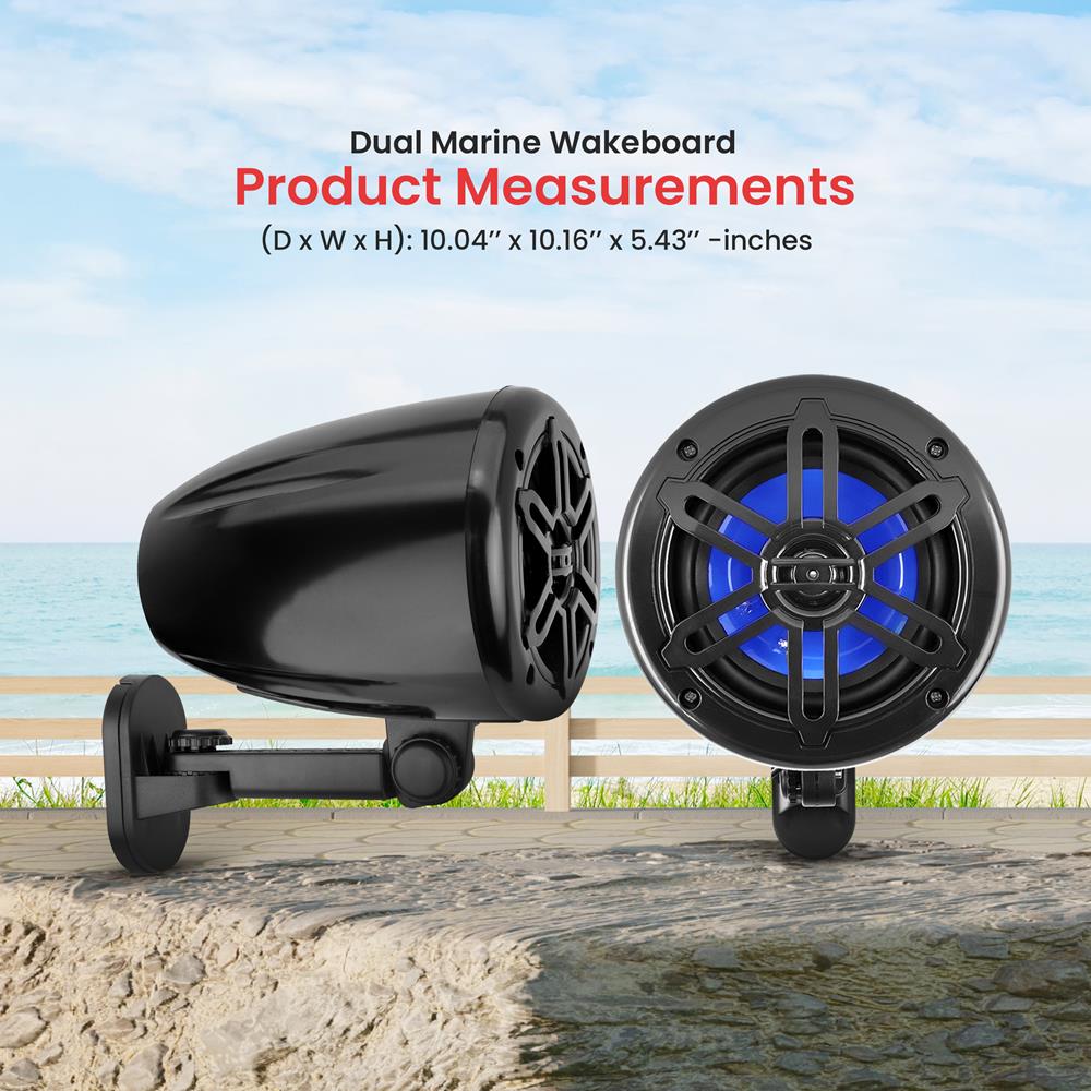 product image number 2 for Pyle Marine Utv Off-Road Speaker