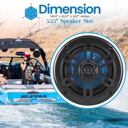 product image number 3 for Pyle Marine Utv Off-Road Speaker