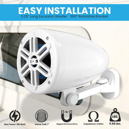 Marine UTV Off-Road Speaker