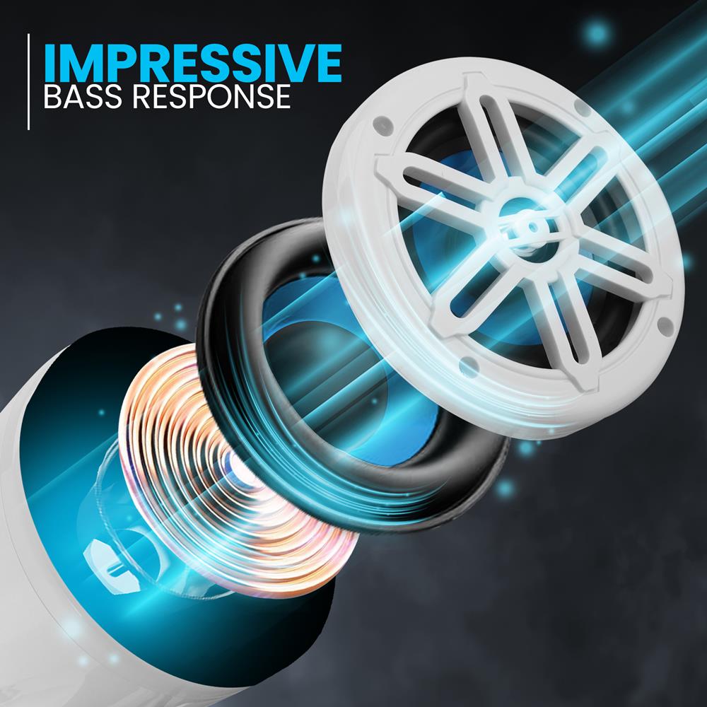 product image number 7 for Pyle Marine Utv Off-Road Speaker