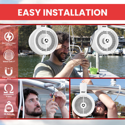 Marine Wakeboard Speaker System