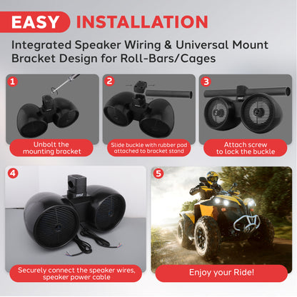 Dual Marine Wakeboard Speaker