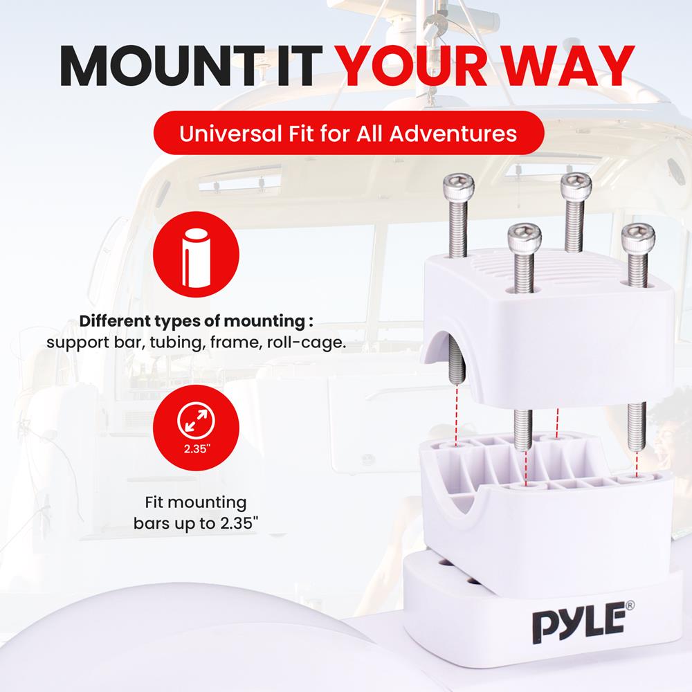 product image number 6 for Pyle Dual Marine Wakeboard Speaker