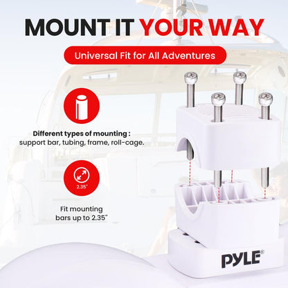 product image number 6 for Pyle Dual Marine Wakeboard Speaker