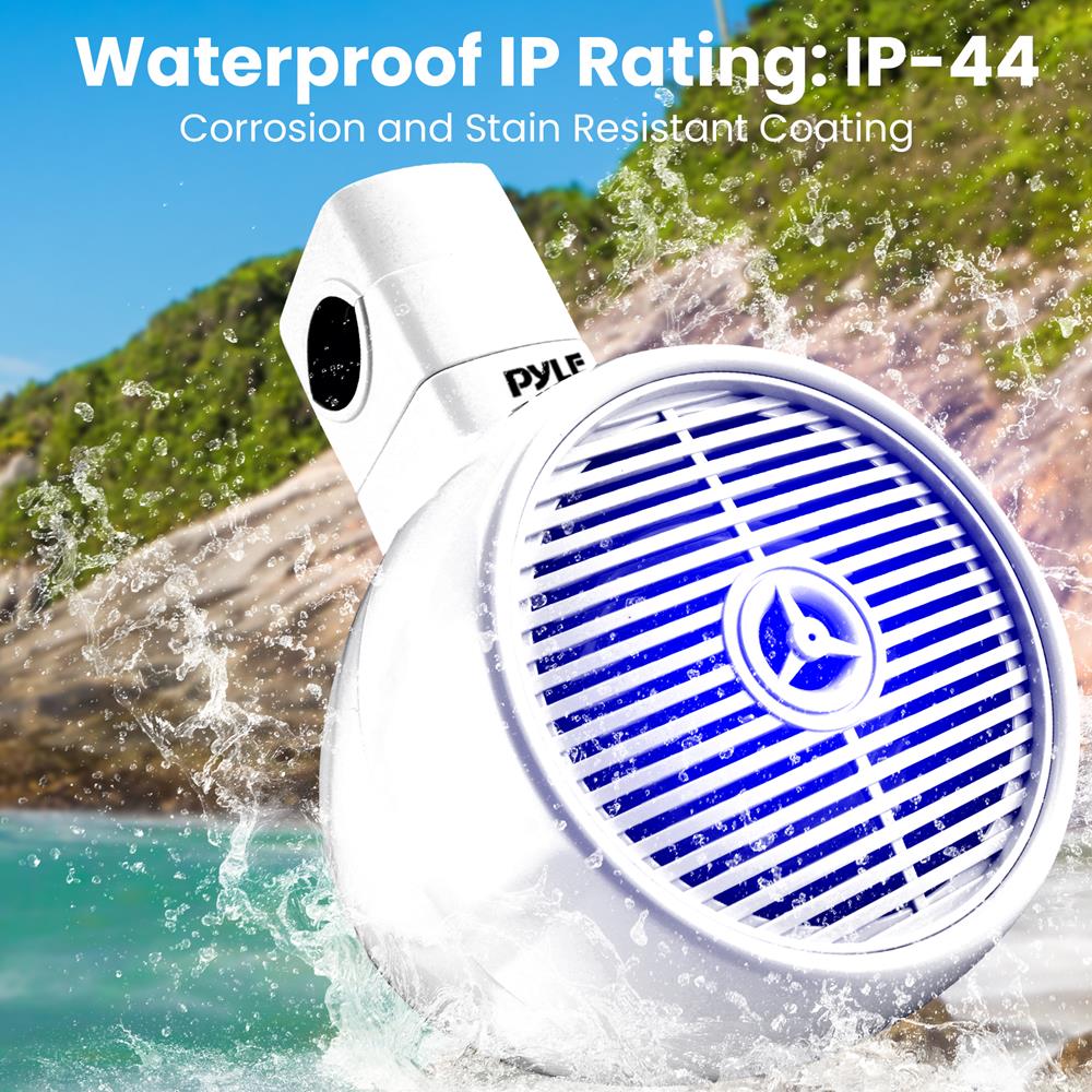 product image number 5 for Pyle Marine Wakeboard Bluetooth Speaker Syste