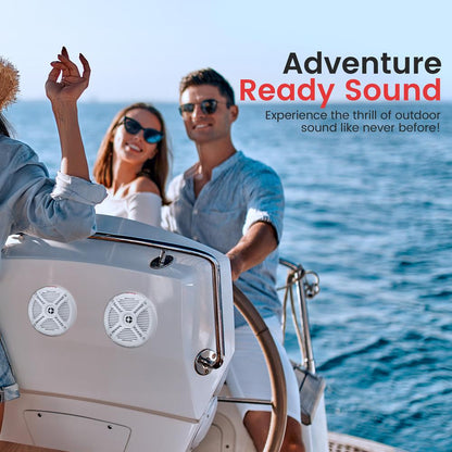 Haut-parleurs marins à composants de 7,7 pouces 