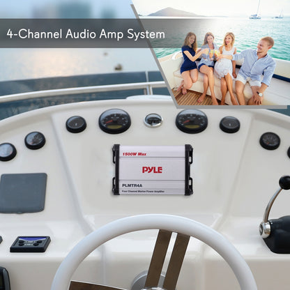 Component Marine Audio Power Amplifier