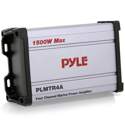 Marine Amplifier 1500W Waterproof 4-Channel IP-65