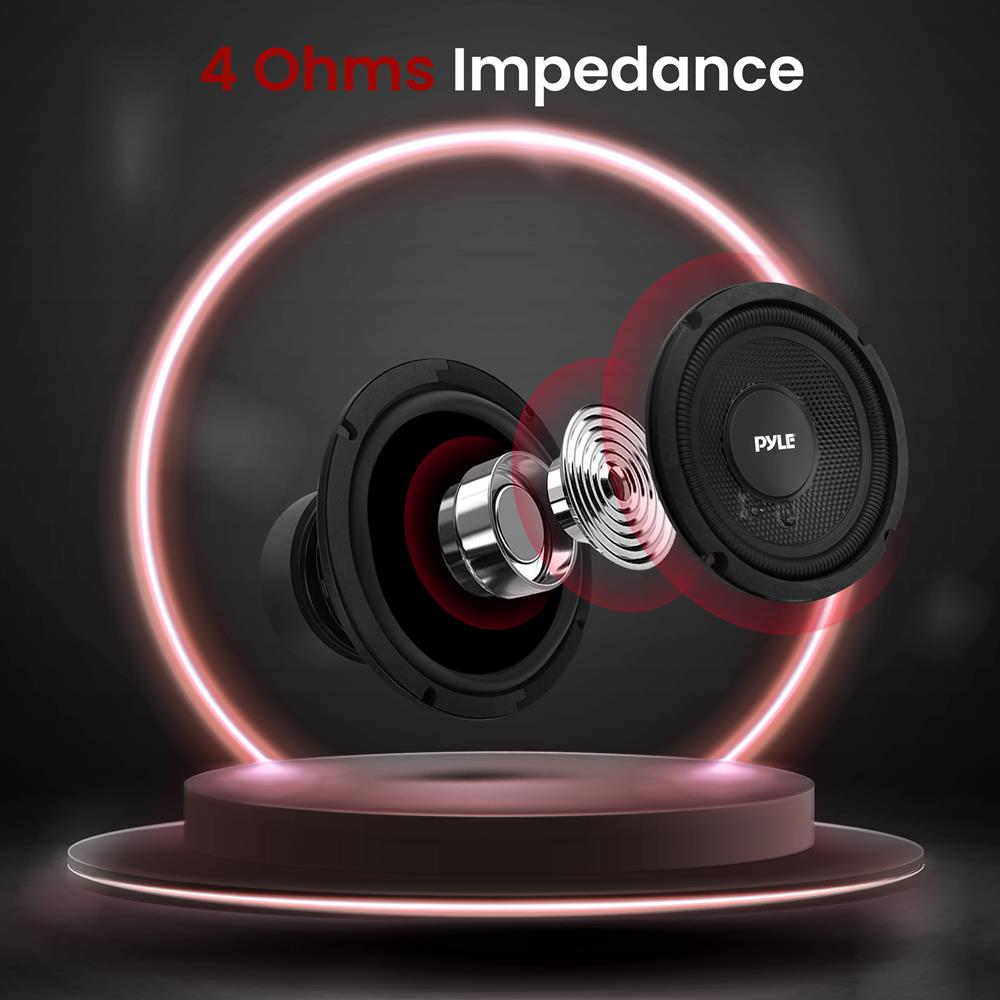 product image number 4 for Pyle 6.5'' Svc Subwoofer