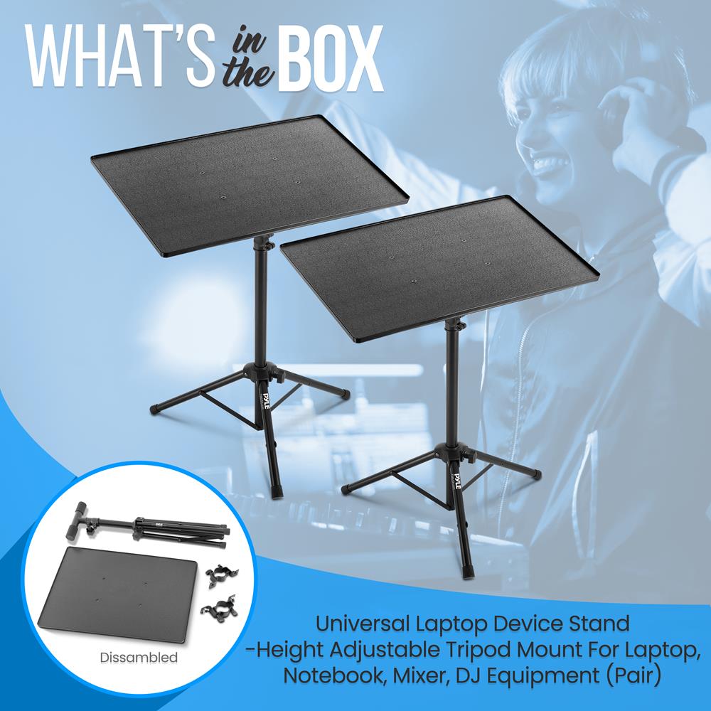 product image number 7 for Pyle Universal Laptop Device Stand
