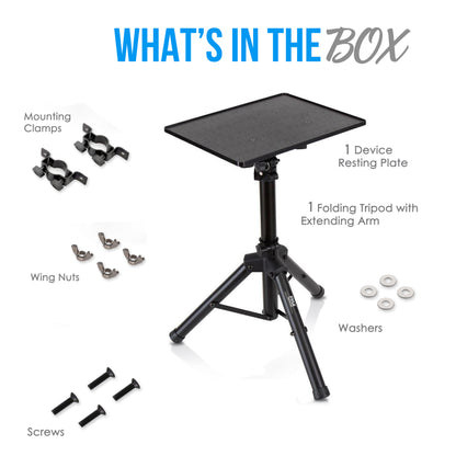 Support de projecteur/ordinateur portable 8"-46", hauteur réglable 