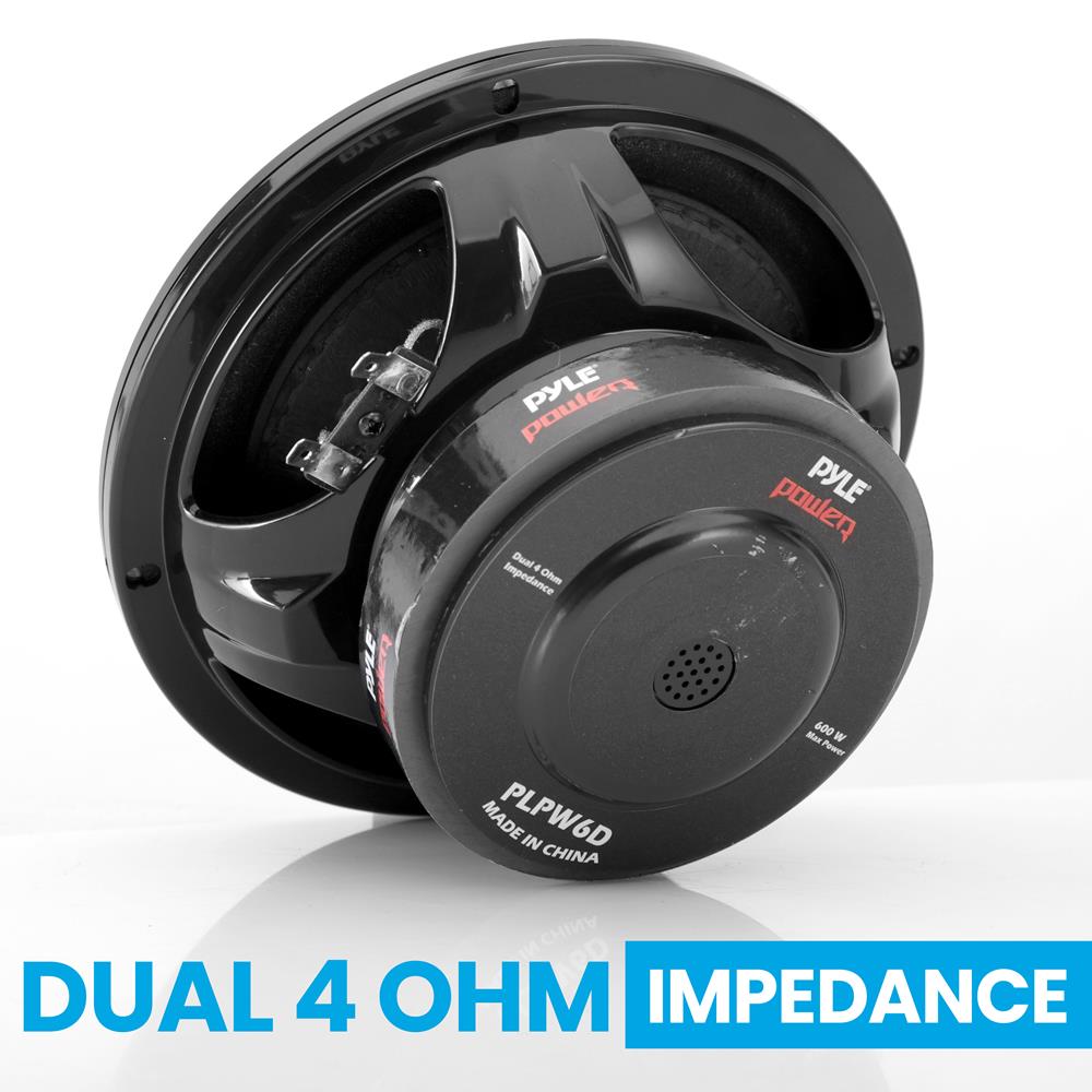 product image number 4 for Pyle 6.5'' Car Subwoofer Dvc 4-Ohm